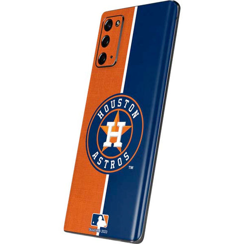 MLB Houston Astros Split Galaxy Note20 5G Skin
